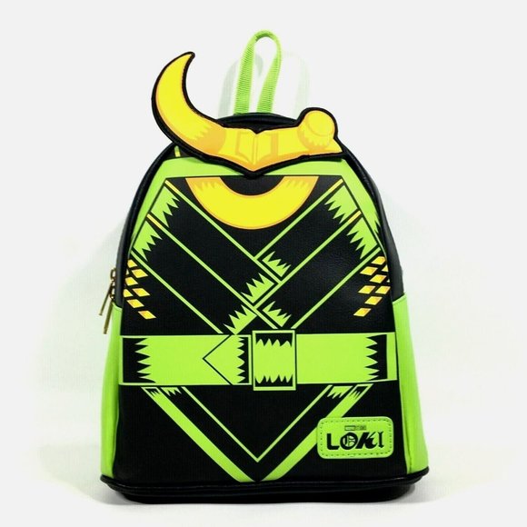Marvel Loki Sylvie Blacklight Cosplay Mini Backpack - Picture 1 of 9
